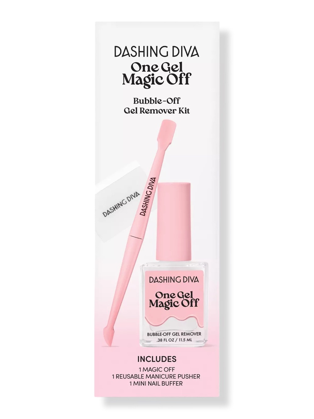 Dashing Diva One Gel Magic Off Bubble-Off Remover Kit, NEW